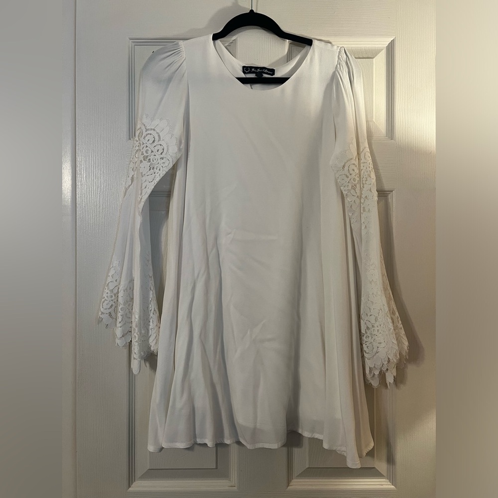 For Love And Lemons Festival Lace Bell Sleeve Dress